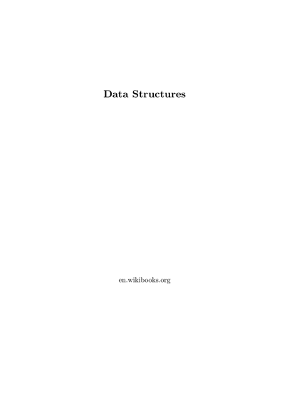 Data Structures: Fundamental Tools