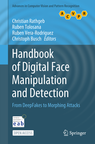 Handbook of Digital Face Manipulation and Detection: From DeepFakes to Morphing Attacks
