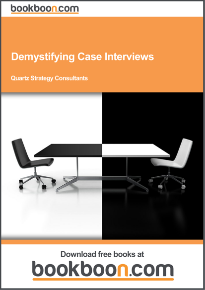 Demystifying Case Interviews