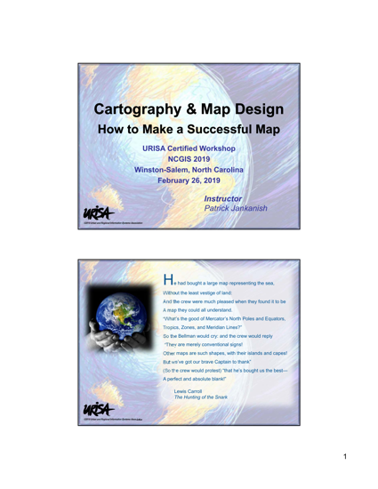 Cartography and Map Design