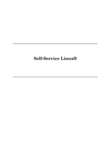 Self-Service Linux - Mastering the Art of Problem Determination
