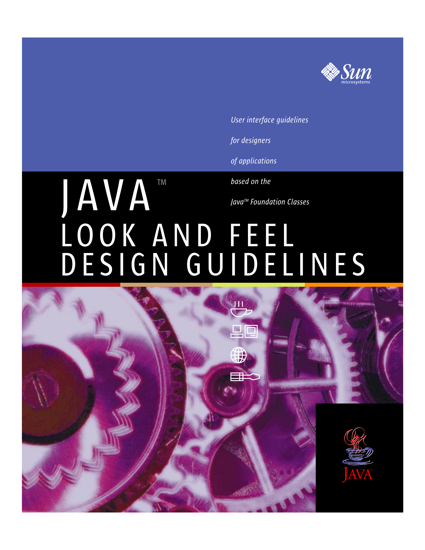 Java Look and Feel Design Guidelines, Second Edition