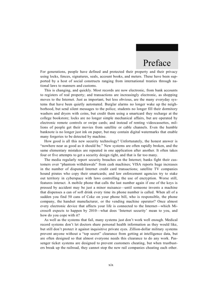 Security Engineering by Ross Anderson